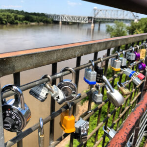 Love Locks at Missouri River